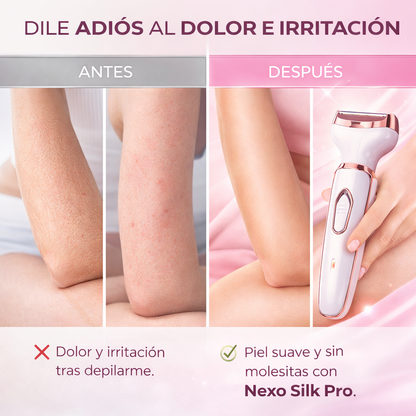 NEXO SILK PRO® Advanced Hair Removal Technology