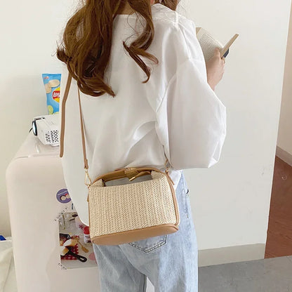 Hand-Woven Maldives Straw Bag